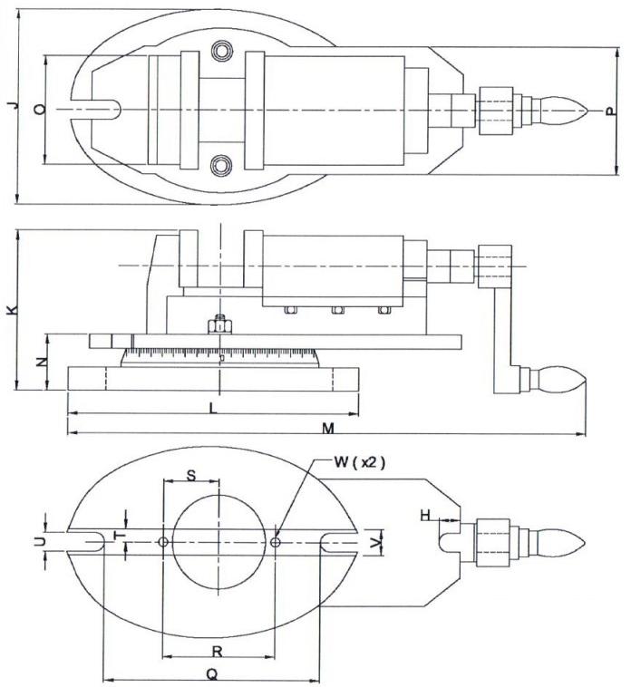 Wilton/JETlift MMV/SP-150 Фрезерные прецизионные тиски 152 мм